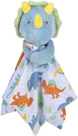 Minky Animal Snuggler Lovey Blanket for Kids, Babies, Boys, Girls, Gender Neutral Security Blanket with Stuffed Animal