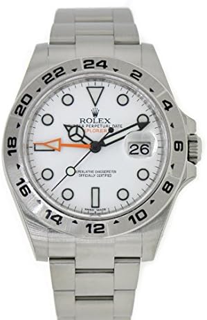 Rolex Explorer II White Dial Stainless Steel Men&#39;s Watch 216570