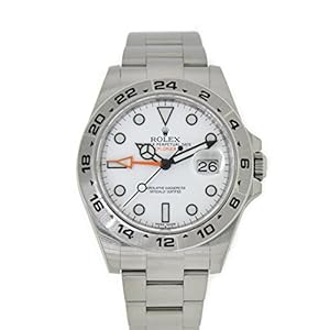 Rolex Explorer II White Dial Stainless Steel Men’s Watch 216570