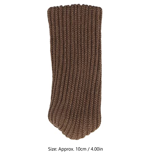 Meias de cadeira de malha, 20 peças meia de perna de cadeiras para barra