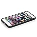 iPhone 6S Plus Case, Incipio DualPro Shine [Shock Absorbing] Cover fits Apple iPhone 6 Plus, iPhone 6S Plus - Black/Black