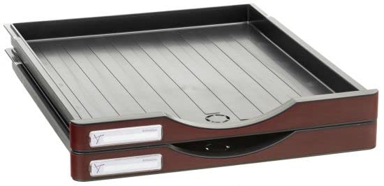 M-Office Atenea Pack 2 Cajones Pequeños Para Estructura Sostenible Modular Producto 100% Reciclado Y Reciclable Frontales Intercambiables (Burdeos)