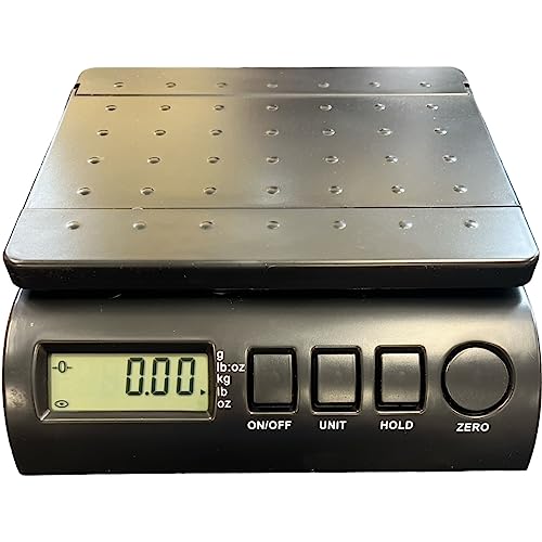 Zieis 75 Lb x 0.50 Oz Programmable Digital Shipping Postal Scale w/110V Power Adapter