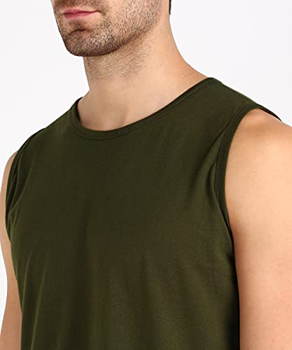Image of Rock Paper Scissors Men Vest Cotton Workout Wear Gym Vest