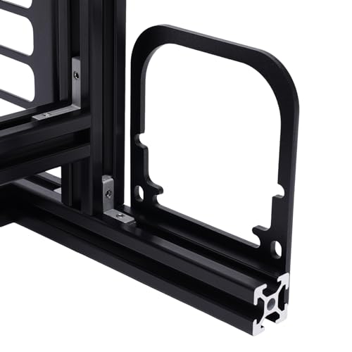 Banco de pruebas PC ATX, bastidor abierto para motherboard de computadora DIY, gabinete abierto para ITX/ATX/MATX, color negro miniatura 4