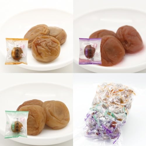 【明治27年創業】芝田商店 紀州南高梅 南高梅3種セット 1kg はちみつ梅 うす塩 しそ風味 個包装 和歌山県産 紀州 南高梅 国産 蜂蜜 使用 梅 梅干 梅干し 紀州梅 個包