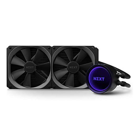 NZXT Kraken X63 280 Mm - RL-KRX63-01 - AIO RGB CPU Wasserkühlung - Rotierbares RGB Infinity-Spiegeldesign - Steuerbar Ãœber CAM - High Performance Pumpe - Aer P 140 Mm Lüfter (2 Enthalten)