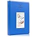 Ablus 128 Pockets Mini Photo Album for Fujifilm Instax Mini 7s 8 8+ 9 25 26 50s 70 90 Instant Camera & Name Card (Cobalt Blue)