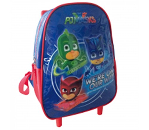 PJ Masks Mochila con ruedas para guardería  24 x 11 30 cm