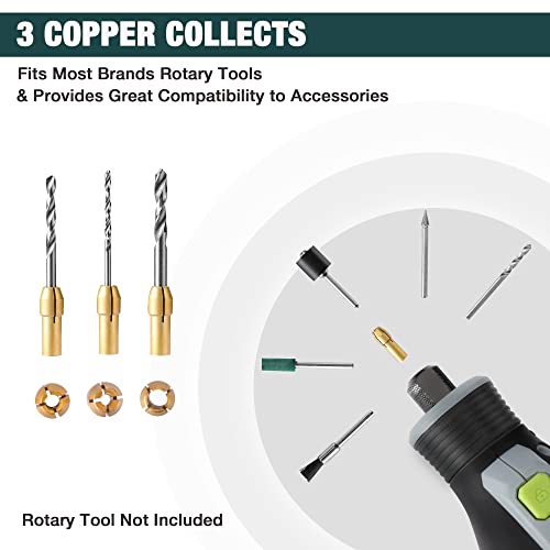 Workpro W004596 306Pcs Rotary Tool Accessories Kit thumb #3