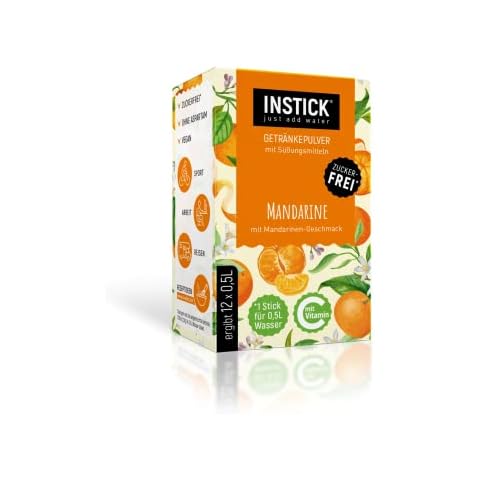 INSTICK | Zuckerfreies Instant-Getränk - Mandarine Cover
