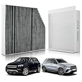 partszen 1678350200 Cabin Air Filter Kit Fit for Mercedes Benz GLE350, GLE450, GLE580, GLS450,