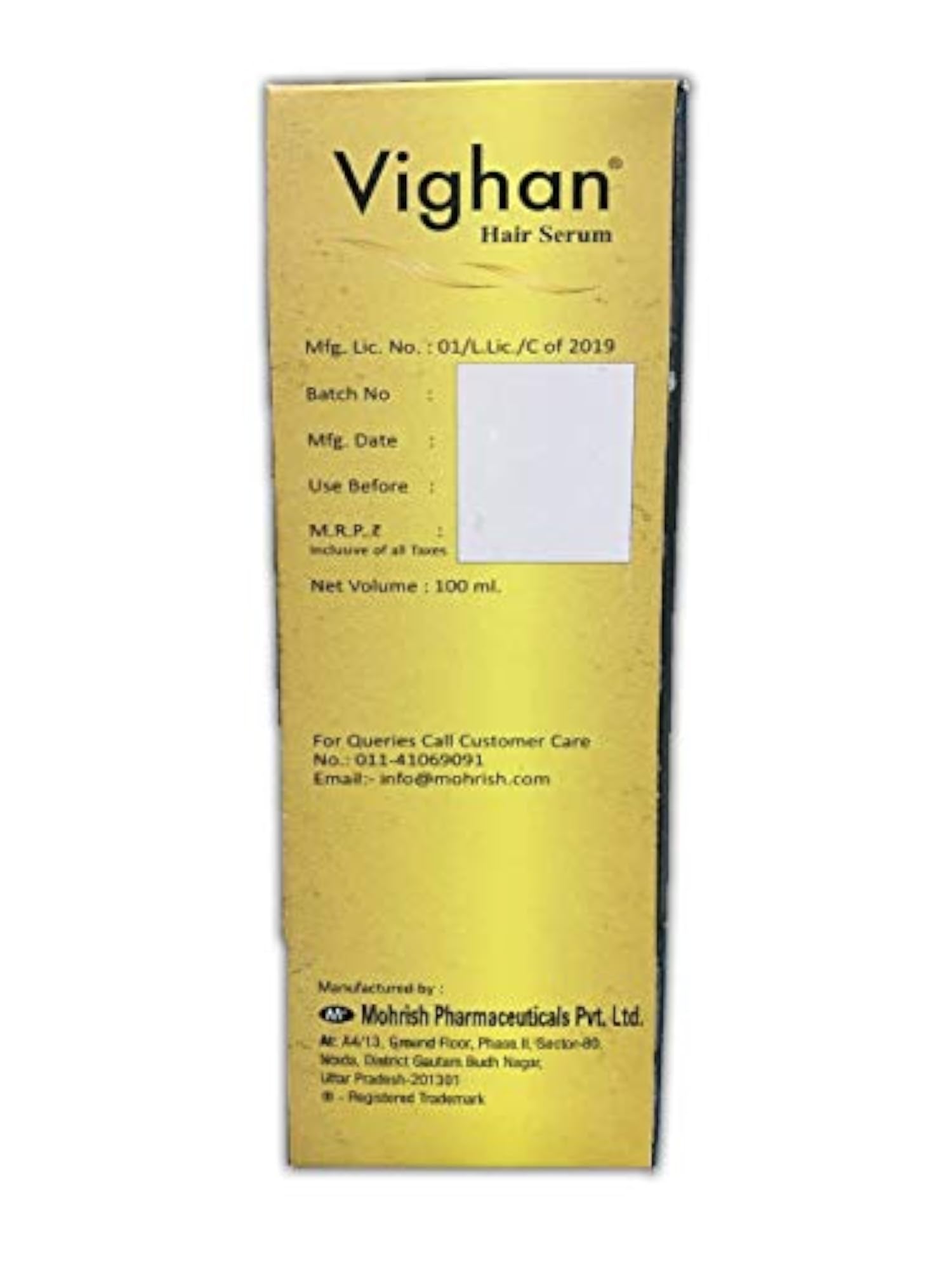 Hair Serum for Controlling Hair Fall, 100ml