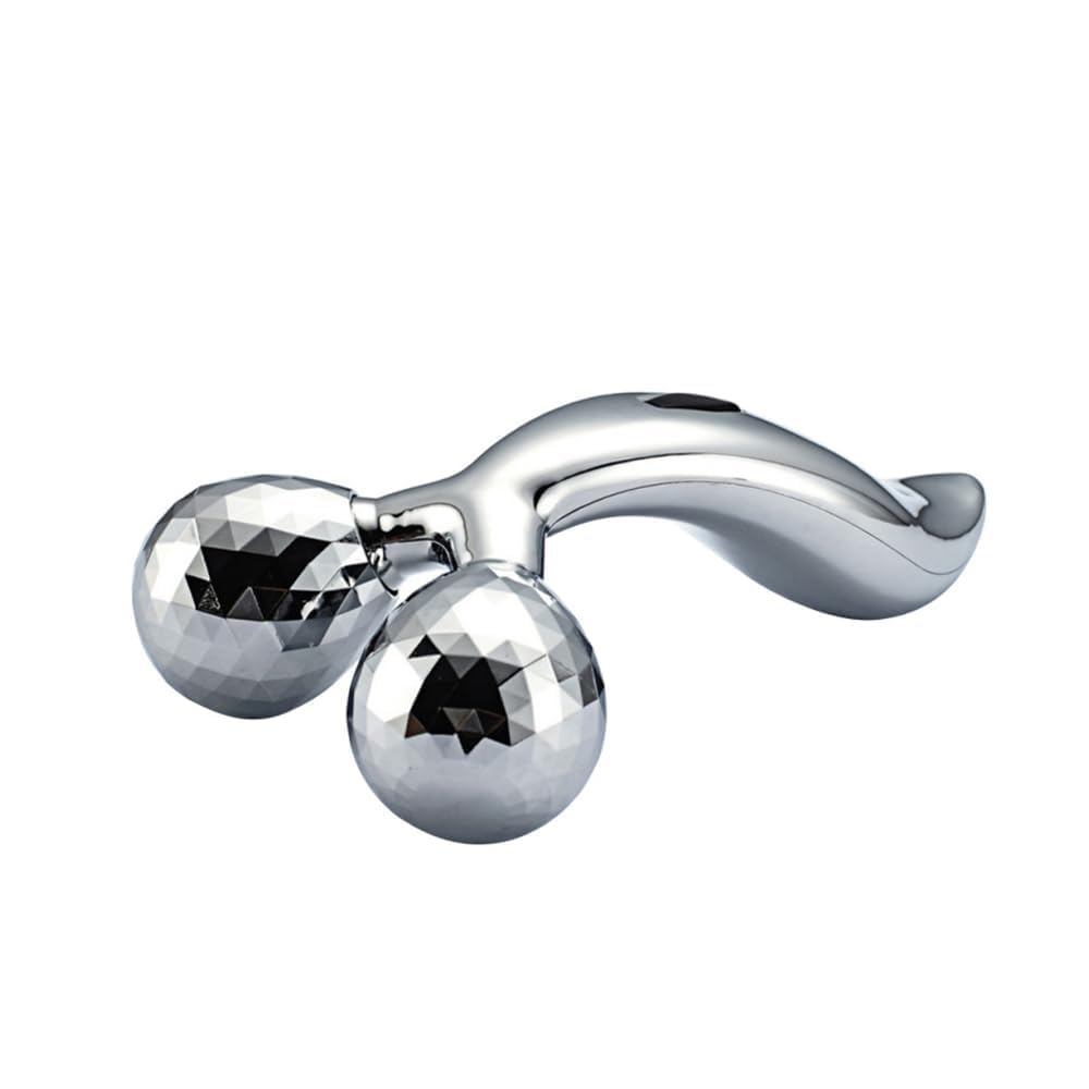IVIEOS HOFXIE works 3D Roller Face Masagar | 360 Rotate Face Roller Body Massage Skin Lifting Rinkle Remover Facial Massage for Relaxation and Tightening | Massage chrome balls for shining skin IVIEOS HOFXIE works 3D Roller Face Masagar | 360 Rotate Face Roller Body Massage Skin Lifting Rinkle Remover Facial Massage for Relaxation and Tightening | Massage chrome balls for shining skin