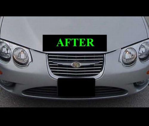 fits 1999-2004 Chrysler 300M Upper Chrome Grille Grill KIT 2000 2001 2002 2003 99 00 01 02 03 04 300 M Special Edition