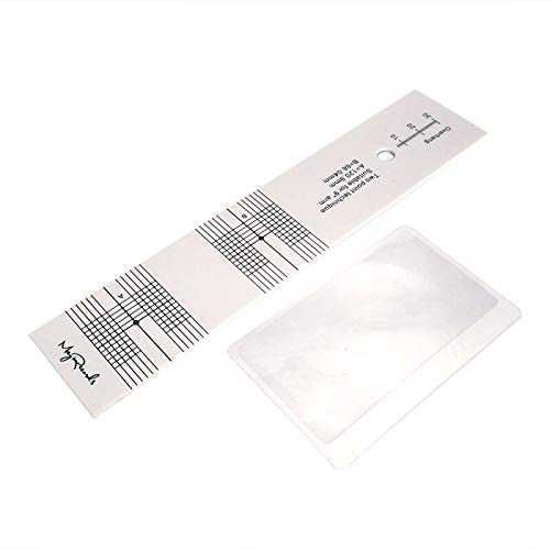 sdroceRyaM Pickup Calibration Distance Gauge Protractor Record LP Vinyl Turntable Phonograph Phono Cartridge Stylus Alignment