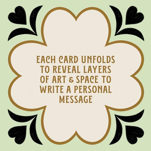 Chronicle Books Luck, Love & Dreams Charm Cards: 12 Folded Victorian Pocket Notes - Image 3