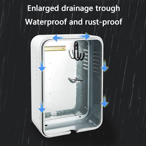 Boîtier borne de recharge en étui de protection durable avec verrou - 4