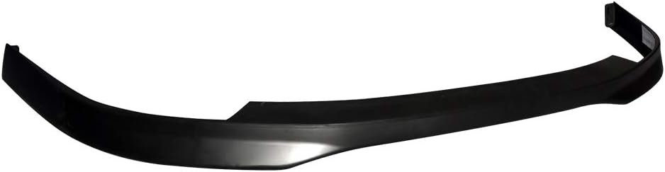 FREEMOTOR802 Front Bumper Lip Splitter Air Dam Chin Spoiler, Fits 1998-2001 Acura Integra, TR Style Unpainted Black PU 1PC Underbody Front Lip Spoiler Lower Guard Protector