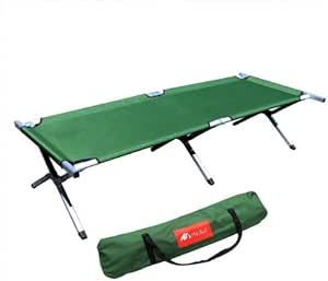 Amazon.com: Folding Cot Army Cot Military Camp Bed Medical Cot (Carry ...