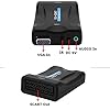 Diyeeni Adattatore video audio da VGA a SCART con cavo VGA, telecomando, per formati TV NTSC, PAL, SECAM #2