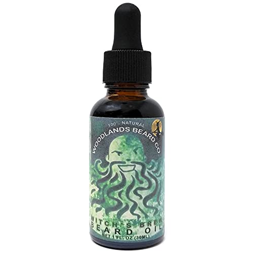 Witch s Brew Beard Oil Scented with Silver Fir, Patchouli, Frankincense and Lavender from Woodlands Beard Co. (1 oz.)