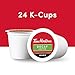 Tim Hortons Decaf, Medium Roast Coffee, Single-Serve K-Cup Pods Compatible with Keurig Brewers, 24ct K-Cups