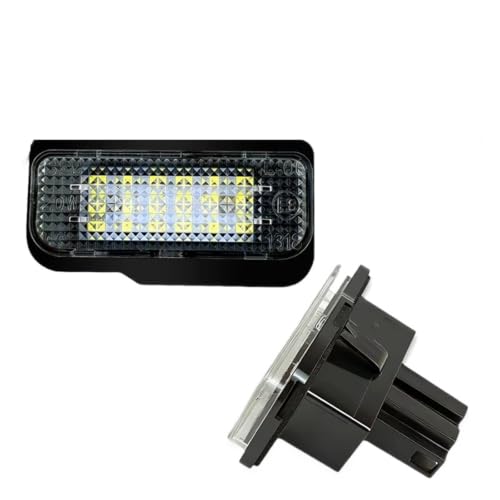 Luz de matrícula LED soluciona fallo bombilla fundida en Benz Clase E W211 y Clase C W203