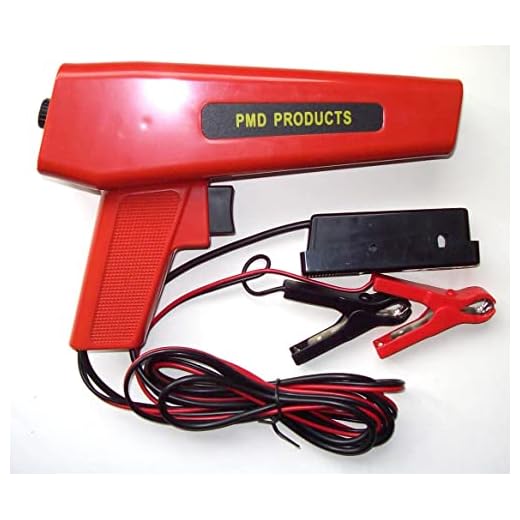 PMD Products Timing Light Xenon Inductive with 0 to 60 Degree Dial Advance Ignition Spark Checker