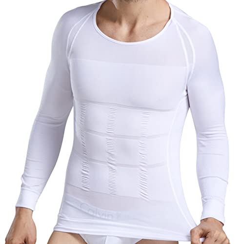 T-shirt de compression YRYRYW gainant à porter sous une chemise de costume