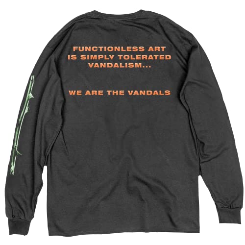 Type O Negative T Shirt October Rust Band Logo Official Mens Black Long Sleeve Size