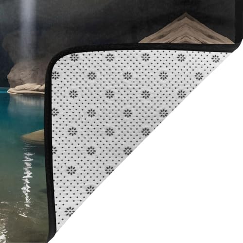 Tapis Hidden Underground River pour table de chevet et bureau - 6