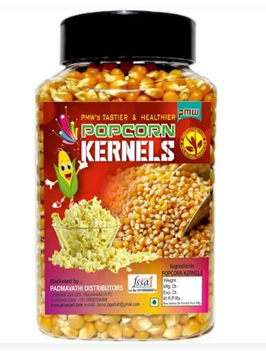 Pmw - Export Quality - Jar Pack - Popcorn Kernels - Evening Snacks - Maize Popcorn - Ready To Cook (500 G)-image-36