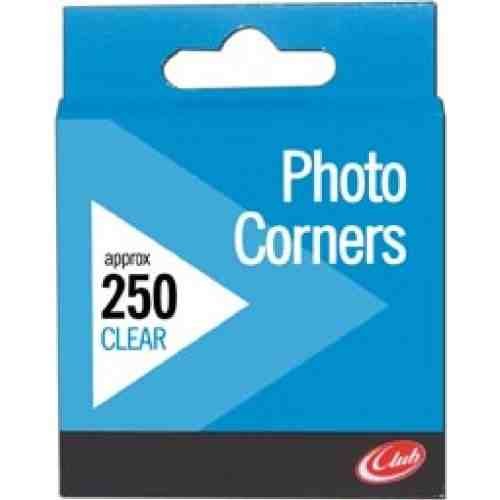 Photo Corners Invisible Clear Transparent Permanent Acid Free - Pack 750