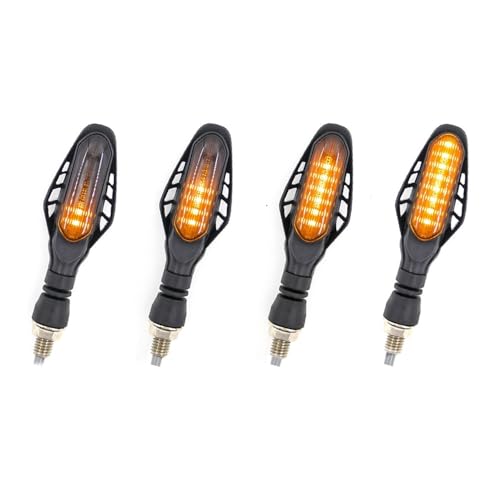 Clignotant moto LED résistant aux vibrations avec feu stop 12V intégré