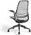 Steelcase Series 1 Work Office Chair - Nickel, Hard Floor Casters