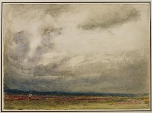 Toile une tempête qui s'annonce Albert Goodwin pour créer un salon chaleureux