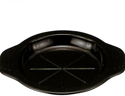 Fukui Craft 3-1157-2 FRP Stone-Grilled Bibimba Saucer, 9.3 x 7.8 x 1.1 inches (23.4 x 19.7 x 2.7 cm)