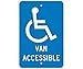 GRAPHIC, VAN ACCESSIBLE, 18X12, .080 EGP REF ALUM (2 Pack)