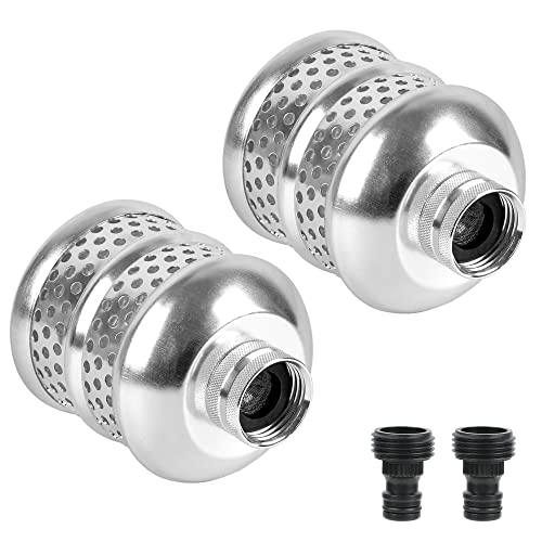 STYDDI Gentle Flow Metal Bubbler Sprinkler Head, Aluminum Alloy Garden Hose Bubbler for Delicate...