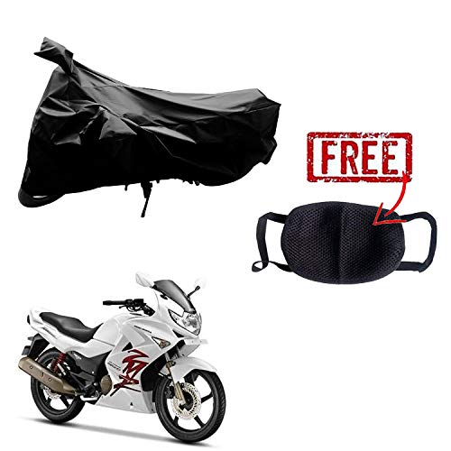 Image of Kandid Black Universal Bike Cover for Hero Xtreme 200S