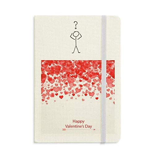 Cahier de questions A5 romantique aux motifs de fleurs pour exprimer vos émotions