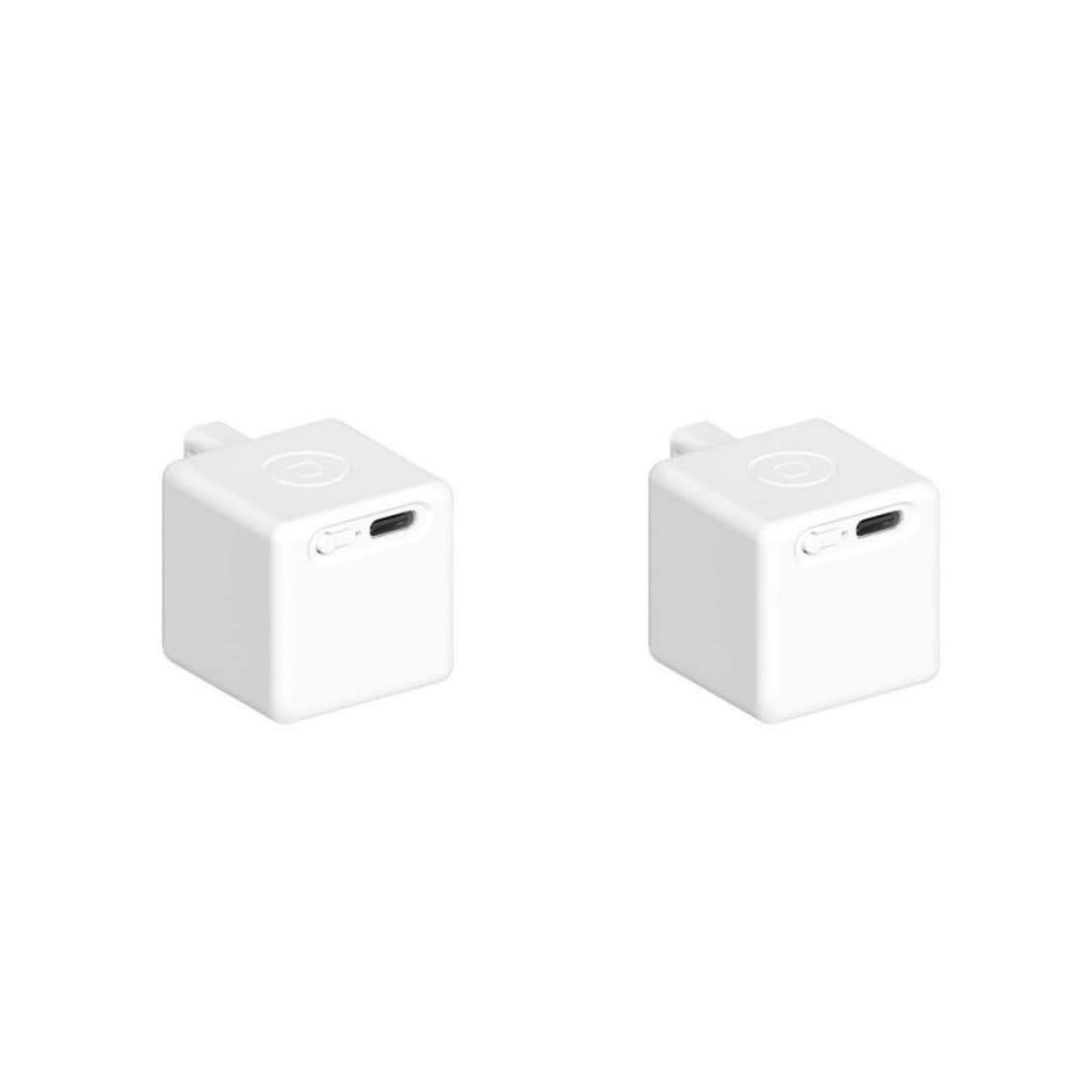 Przycisk, Inteligentny Przycisk Przełącznika Timing Tryb Dotykowy Sterowanie Głosowe Akumulatorowy Robot Palcowy Z Siatką Bluetooth Do pokoju(Fingerbot 2PC white)