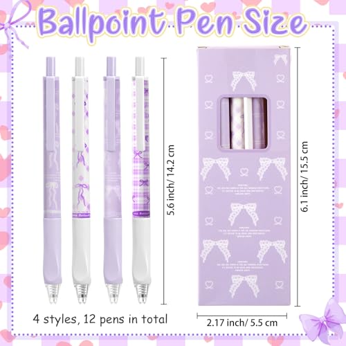 Fuyoooo 12 Pzs Bolígrafos Gel Retráctiles 0.5mm Tinta Negra miniatura 2