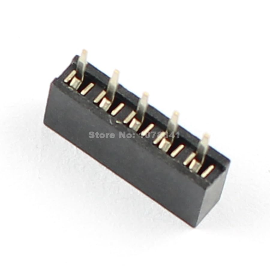 Wiring Connecting Terminals - 100pcs 2mm 2.0mm Pitch 1x5 Pin 5 Pin Single Row Straight Female Header Strip