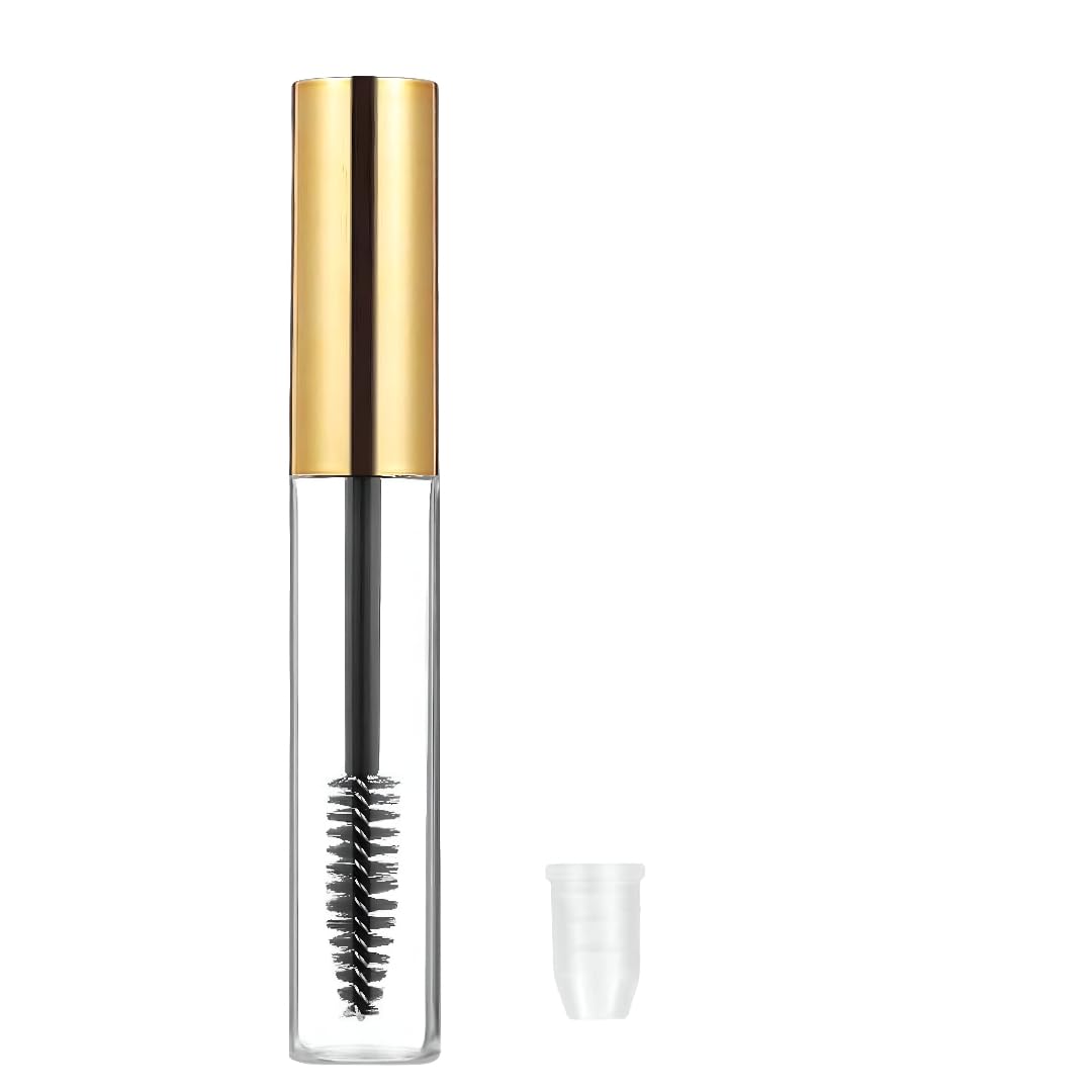AAMEZING PRODUCTS 1Pcs Empty Mascara Bottle 10ML- Mascara Tube (golden Cap)-image-44