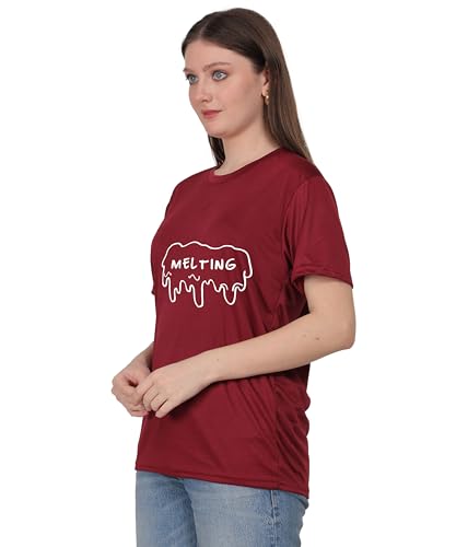 Stylish Cotton T-Shirt for Her – Round Neck, Half Sleeve3
