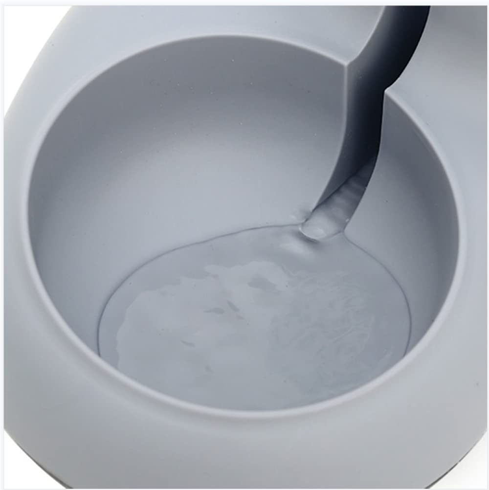 Pet Cat Bowl Automatico Acqua Fontana Cane Cibo Ciotola Doppia Ciotola Cucciolo Bere Alzato Stand Piatto Ciotole per Gatti