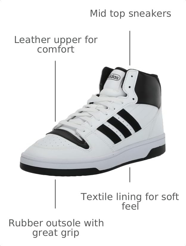 Image of Adidas Unisex-Adult Break Start Mid Top