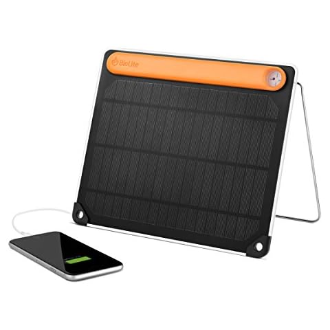BioLite SolarPanel 5+ mit integrierter Powerbank, 5 Watt, 2200mAh Cover